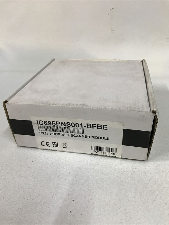*SEALED* Emerson IC695PNS001-BFBE RX3i Profinet Scanner Module