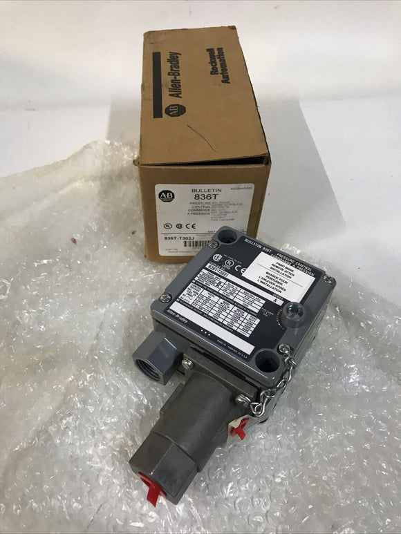 Allen Bradley 836T-T302J Ser. A Pressure Control 200-3000 PSI Range