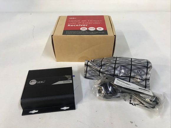 SIIG CE-H25E11-S1 HDMI 4K 30Hz HDbitT Over IP Extender-Receiver