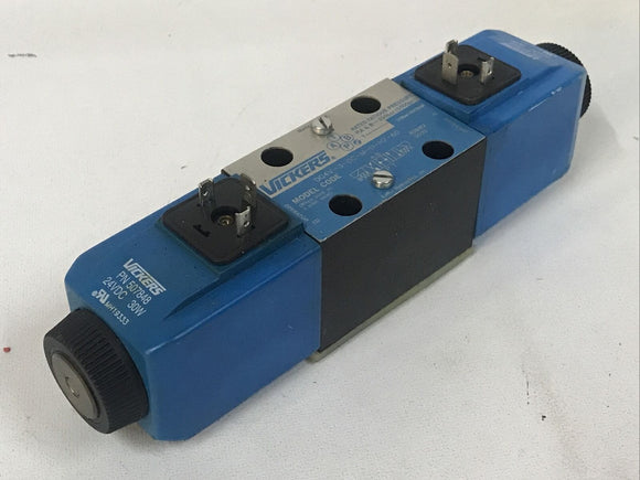 Vickers DG4V-3-0C-M-U-H7-60 Electromagnetic Solenoid Valve 24VDC 30W 507848