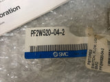 SMC PF2W520-04-2 Digital Flow Switch 2-16 L/min DC 12/24 V 4-20mA