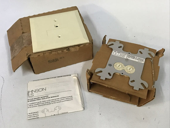 Johnson Controls M500MJ Fire Alarm Monitor Module And Wall Plate