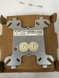 Johnson Controls M500MJ Fire Alarm Monitor Module And Wall Plate