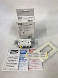 HUBBELL GF20WLA 20A 125V White GFCI Commercial LED Duplex Outlet Nema 5-20R