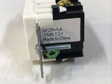 HUBBELL GF20WLA 20A 125V White GFCI Commercial LED Duplex Outlet Nema 5-20R