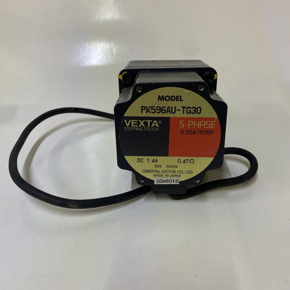 Oriental Vexta Stepping Motor PK596AU-TG30 / PK596AUTG30