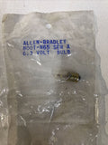 *LOT OF 2* Allen Bradley 800T-N65 Ser. A O.E.M. Lamps 6.3V Bulb