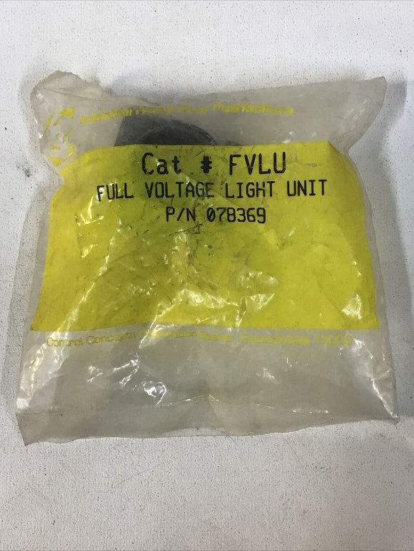 Control Concepts NBR.FVLU Full Voltage Light Unit 078369 120V 3W MAX