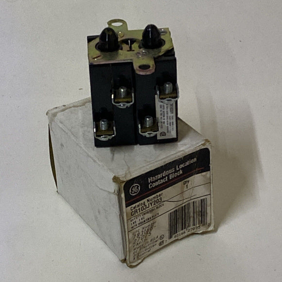 GE General Electric CR103JY203 Heavy Duty Universal Contact Block
