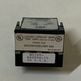 General Electric GE SRPE60A40 Spectra RMS Circuit Breaker Rating Plug 40 Amp