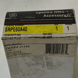 General Electric GE SRPE60A40 Spectra RMS Circuit Breaker Rating Plug 40 Amp