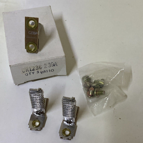 General Electric GE CR123C239A Heater Elements Lot Of 3 With Mounting Screws