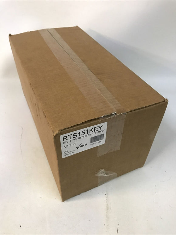 *SEALED BOX OF 6* System Sensor RTS151KEY Remote Test Station W/ Key, RTS451KEY