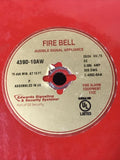 Edwards Signaling 439D-10AW-R Red Fire Alarm Bell 20 To 24 VDC