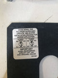 Edwards Signaling 439D-10AW-R Red Fire Alarm Bell 20 To 24 VDC