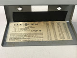 GE CR101Y1 Manual Motor Starter Toggle 1 Phase 1 Pole MAX 115/230VAC 60/25 Hz