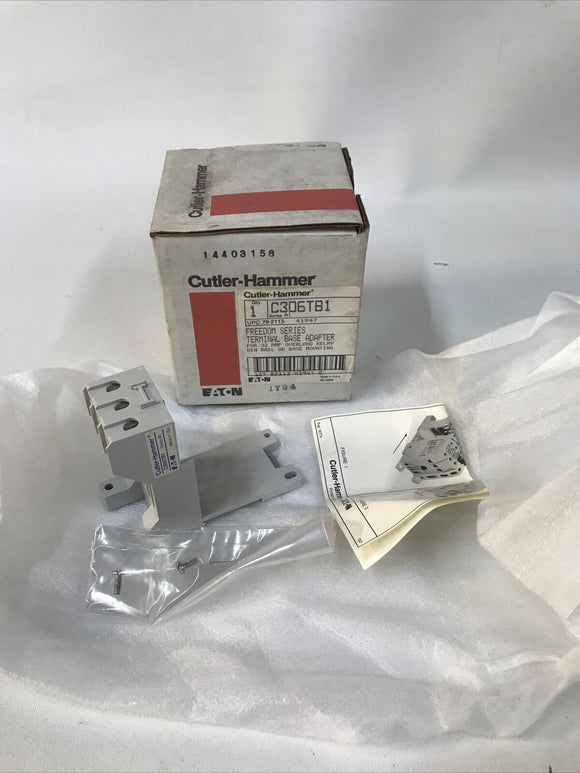 Eaton Cutler Hammer C306TB1 Series A1 Terminal Base Mounting Adaptor