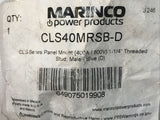 *Sealed*Marinco CLS40MRSB-D 1-1/4” Blue Male Panel Mount Threaded Stud 400A 600V