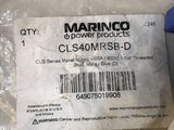 Marinco CLS40MRSB-D 1-1/4” Blue CLS Male Panel Mount Threaded Stud 400A 600V