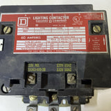 Square D 8903SP02 Lighting Contactor 120/110 V Coil 60 Amp