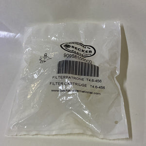 Becker 90958100000 Air Filter Vacuum Pump Cartridge T4.6-456