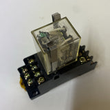 Omron Relays With Sockets 2 (2-M4X12) 1 (2-M4X10) 1 (MY2ZN) 1 (MY2N) 1 (LY2N-D2)