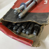 Hilti #387515 Expansion Anchors Kwik Bolt KB-TZ 1/2" x 7" Box Of 12