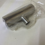 Buttweld P105005 3-Way Reducing Tee Weld-On 1”x2” OD Tube Vacuum Fittings