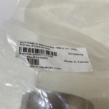 Buttweld P105005 3-Way Reducing Tee Weld-On 1”x2” OD Tube Vacuum Fittings