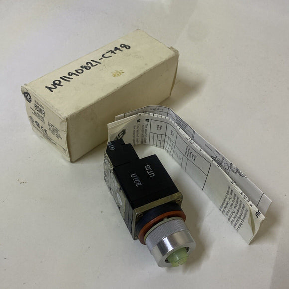 Allen Bradley 800MR-JH9B LAS Series C Selector Switch