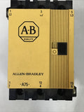 *Lot Of 2* Allen Bradley 100-A75N*3 Contactor Series C 120V Coil *Cracked*