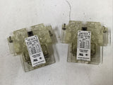 *Lot of 2* Allen Bradley 195-GA10 Auxiliary Contact Side Mounted Ser A