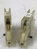 *Lot of 2* Allen Bradley 195-GA10 Auxiliary Contact Side Mounted Ser A
