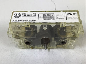 Allen-Bradley 199-MCD1 Mechanical Interlock Reversing Contactor Accessory NEMA