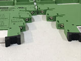 *LOT OF 4* Phoenix Contact PLC-BSC-24DC/21 Socket w\2961121 Relay