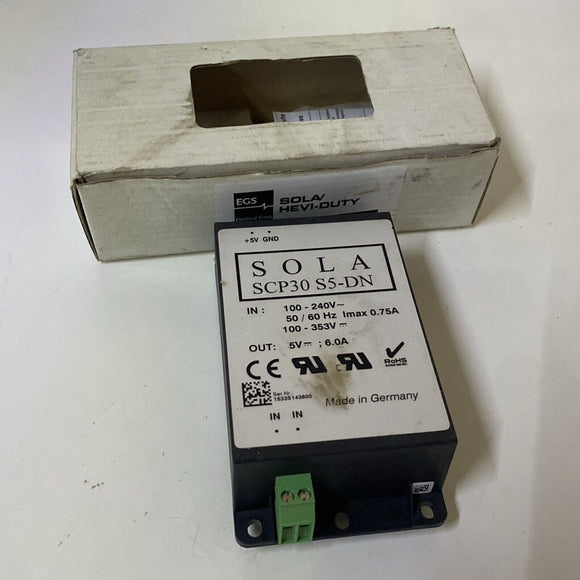 EGS SOLA SCP30 S5-DN Hevi Duty Board Power Supply