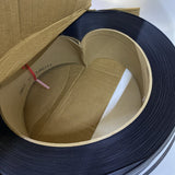 Samuel H1230EMB090T7 Embossed Black 16x6 Poly Strapping 1/2” 9000’ 2743m