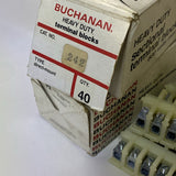Buchanan 242 Heavy Duty Sectional Terminal Block Catalog Lot Of 75
