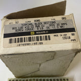 Square D 9080 GM3 Terminal Block Sections Lot Of 42