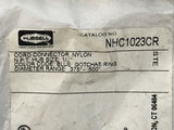 HUBBELL NHC1023CR 1/2" NPT .375"-.5” Nylon Cord Connector Blue Gotcha Ring