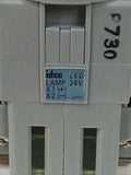 idec ASLN22211DN-G Green Snap Acting Selector Switch 24V LED Lamp
