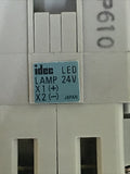 IDEC ASLN332220DN-G Green Illuminated Actuator Switch 24V LED Lamp