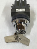 Idec ASN3K20 Key Switch AC125V 5A AC300V 3A 41-10569