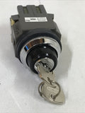 Idec ASTN32K11 Key Switch AC125V 5A AC300V 3A 41-10569