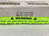 Sand Piper 031-018-000 Sleeve & Spool Kit 031018000