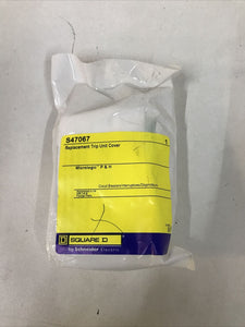 *SEALED* SQUARE D S47067 Micrologic P&H Replacement Trip Unit Opaque Cover 47067