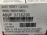 *3 Boxes Of 250* Pop Avdel ABUP 3/16200 Rivets