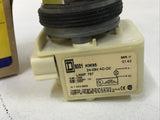Square D 9001K2L35R Red Illuminated Push Button 9001KM35