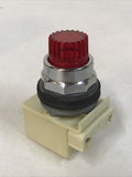 Square D 9001K2L35R Red Illuminated Push Button 9001KM35
