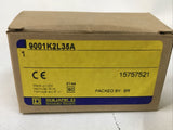 Square D 9001K2L35A Amber Illuminated Push Button 9001KM35 Ser H 24-28V AC/DC